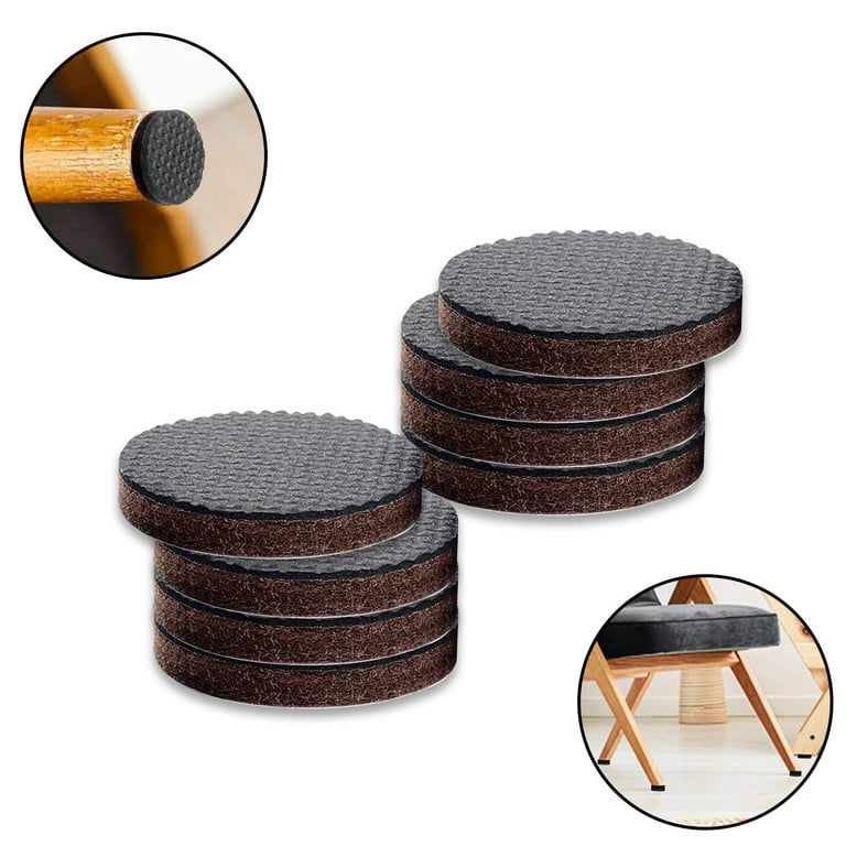  2 1/2 Round Furniture Pads - 8Pcs Furniture Coasters