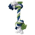 thumbnail image 4 of Dogit Knotted Rope Multi-Coloured Rope Bone Dog Toy Small, 4 of 5