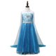 thumbnail image 1 of Vestido de princesa Elsa para niñas, vestidos de Cosplay, disfraces de reina de la nieve para niños, vestido de Halloween, Disfraz de Carnaval, bata Infantil Fivean unisex, 1 of 2