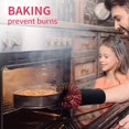 thumbnail image 3 of BBQ Gloves 1472°F Extreme Heat Resistant, 4 in 1 Grill Accessories with EN420/407 Certified Oven Mitts, 9" Grilling Tong, Grill Brush & BBQ Bear Claws for Men, Grill, Baking, Cooking,Welding, 3 of 7