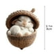 thumbnail image 2 of Adorno Navideño de Animales Del Bosque de 8 Cm | Colgante Navideño de Acrílico | Diseño Caprichoso de Vida Silvestre | Decoración Festiva Duradera para Árboles, Coronas y Centros de Mesa, 2 of 6
