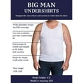 thumbnail image 5 of Fruit of the Loom V-Neck Tag Free, Tank Top 3 Pack (Men's), 5 of 5
