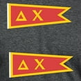 thumbnail image 3 of CafePress - Delta Chi Flag T Shirt - Mens Tri-blend T-Shirt, 3 of 4