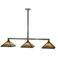 thumbnail image 2 of Meyda Tiffany 108910 Mission 3 Light 63" Wide Linear Pendant - Brass, 2 of 7