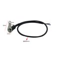 thumbnail image 4 of 12V, interruptor de manillar de motocicleta de acero inoxidable compatible con interruptor de parada de arranque de bocina de luz antiniebla, luz azul Zefei Wu 9024735040514, 4 of 5