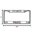 thumbnail image 4 of East Carolina Pirates License Plate Frame Chrome, 4 of 6