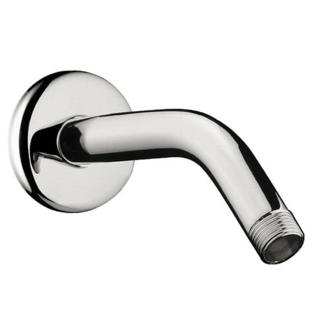 

Marbhall Stainless Steel Shower Arm Shower Head Extension Extender Pipe Arm Wall-Mounted For Fixed Bathroom Shower Head Silver