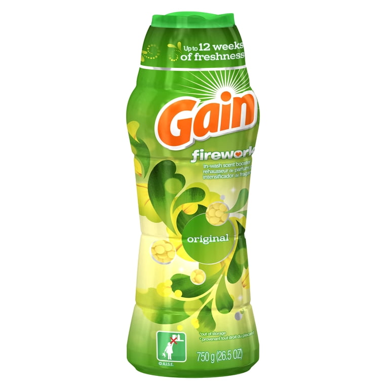 専用Gain Fireworks 2本セット　スナック Gain Fireworks In-Wash Scent Booster Beads, Original Fragrance