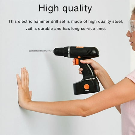 

Electric Hammer Accessories Set Stainless Steel Expansion Screw Drill Bit Dustproof Ash Bowl
