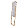 thumbnail image 4 of LeisureMod Lawrence Acrylic Folding Chair With Gold Metal Frame, Set of 4, 4 of 4