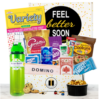 Get Well Soon Gifts for Women,Feel Better Soon Gifts Care Package for Sick  Friends,Get Well Gifts Baskets Sympathy Gifts,Thinking of You Birthday Gifts  for Women Sister Mom Female, Purple 