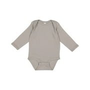New - NIB - Rabbit Skins - Infant Long Sleeve Baby Rib Bodysuit