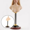 thumbnail image 4 of Support de Buste 1/6 Homme Femme Base Demi-Poitrine Support Plateforme 1:6 Modèle en PVC pour Perruques Femme, 4 of 7