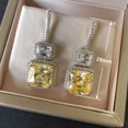 thumbnail image 3 of EOEMY Charm Women Gifts Cubic Zircon Engagement 925 Silver Drop Earring A Pair, 3 of 8