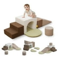 thumbnail image 1 of 7-Piece Soft Foam Climbing Blocks Set for Toddlers & Babies, 1 of 11