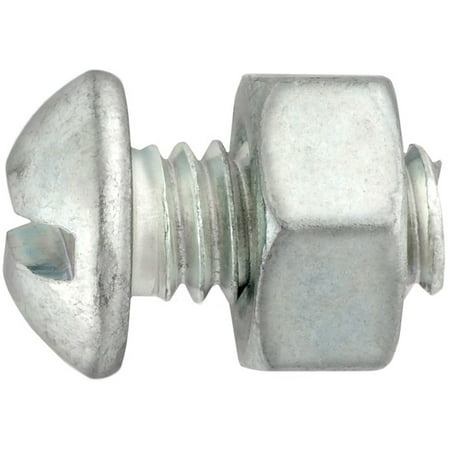 

1/4 X 1/2 Round Head Stove Bolts with Hex Nuts