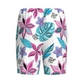 thumbnail image 2 of Lsque Hawaiian Style Mens Sleep Pajama Shorts,Short Pajama Pants, Cotton Ultra-Soft Knit-X-Large, 2 of 9