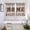 Brown Grey, variant on Farmhouse Kitchen Curtains Window Panels, Vintage Country Texas Star Plaid Wooden Grain Insulated Window Treatment Curtain, Grommet Curtains for Bedroom/Living Room/Bathroom, 2 Piece 42"Wx84"L