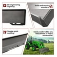thumbnail image 3 of KOJEM 3/8" Quick Tach Mount Plate Attachment Skid Steer Loader Fit for Kubota and Bobcat Skid Steers and Tractors, 3 of 12