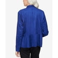 thumbnail image 5 of Alfred Dunner Womens Suede Cascade Jacket, 5 of 6