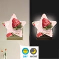 thumbnail image 4 of Star Shaped Energy Saving Night Light Living Room Night Light, Bedroom Night Light, Corridor Night Light, Study Night Light Large Strawberry, 4 of 6