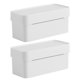 thumbnail image 1 of EXHUMKY 2Ud Caja Guardabolsas Plásticas Para Cocina Almacenamiento Con Montaje En Pared, 1 of 8