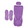 thumbnail image 3 of Luzkey Office Chair Cover Set with Headrest Armrest Cover Stretch Protective Desk Computer Chair Slipcovers Washable for Office Home Purple, 3 of 8
