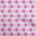 thumbnail image 1 of oneOone Viscose Chiffon Fuschia Pink Fabric Asian Floral Block Quilting Supplies Print Sewing Fabric By The Yard 42 Inch Wide, 1 of 4