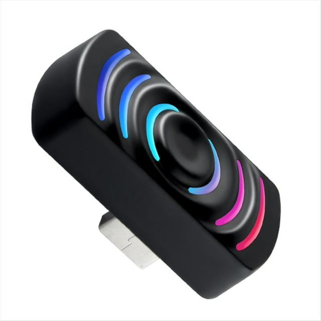 Adaptador Auto de CarPlay de Android Atado con Alambre A la Caja Elegante Inalámbrica del AI con la Luz del RGB para el Coche con CarPlay Atado con Alambre