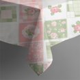 thumbnail image 4 of Pioneer Flower Floral Print Pattern Rectangle Tablecloth 60"x102", Waterproof Polyester Table Cloth, Wipeable Spillproof for Dining Camping Indoor Outdoor, 4 of 6
