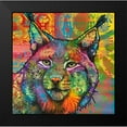 thumbnail image 2 of Dean Russo Collection 12x12 Black Modern Framed Museum Art Print Titled - The Lynx, 2 of 5