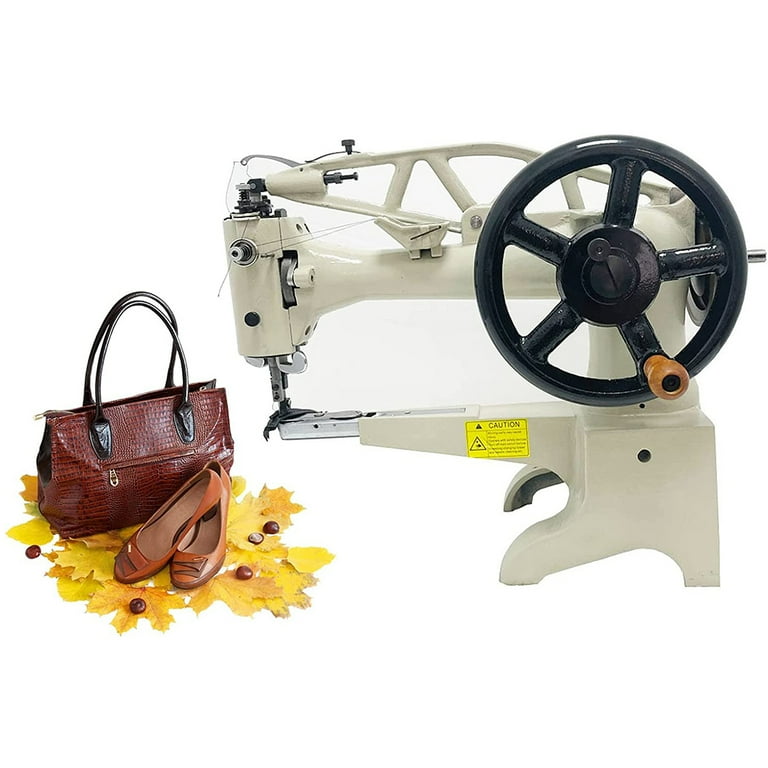 レザーポッター下駄 INTBUYING Leather Sewing Machine Industrial Leather Shoes