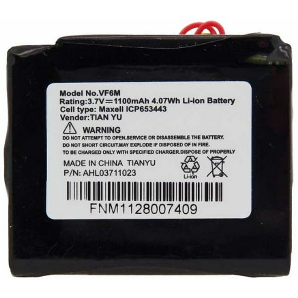 Tomtom Gps Battery Replacement For Go Live 1535 Model Vf6m P N Ahl Walmart Com Walmart Com