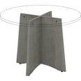 thumbnail image 6 of Lorell Weathered Charcoal Round Conference Table (llr-69589), 6 of 6