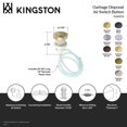 thumbnail image 4 of Kingston Brass KAM31AB Trimscape Garbage Disposal Air Switch Button in Antique Brass, 4 of 4