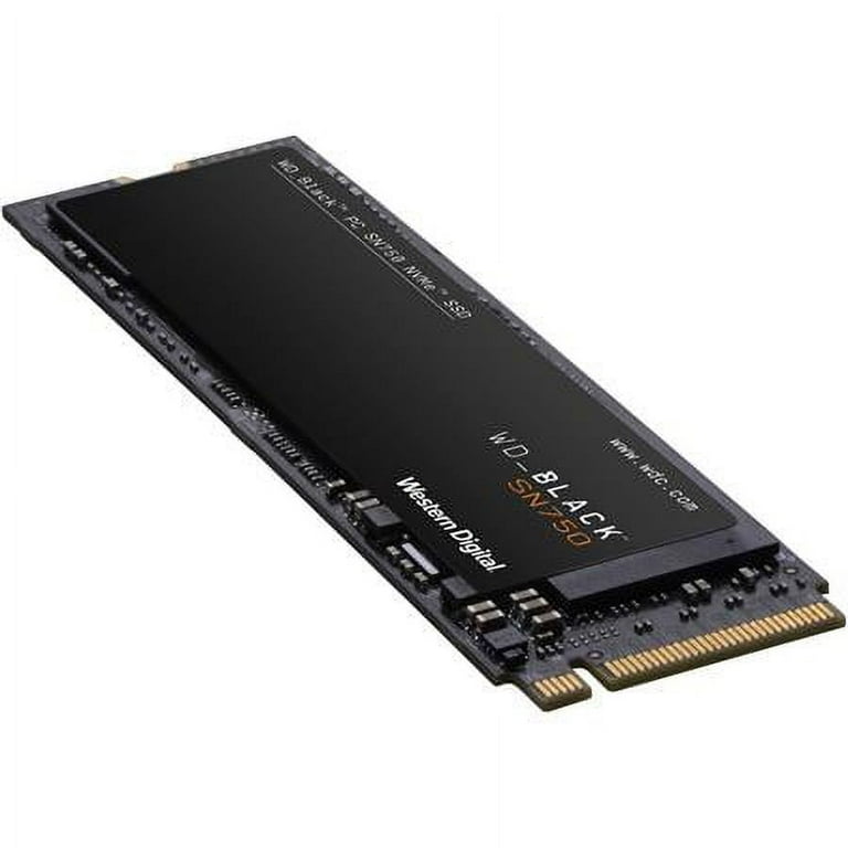 2TB WD_BLACK SN750 NVMe PCIe 3.0 x4 M.2 Internal Gaming SSD 