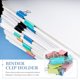 thumbnail image 3 of Clips de papel de oficina, 24 Uds., Clips de carpeta, Clips de papel de fijación de archivos para estudiantes, papelería práctica, 3 of 5