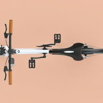 Worgeous  Bicycle Seat Saddle Ergonomic Cycling Mountain Bike Man Black