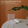 thumbnail image 4 of LOVEVER Support de Rangement pour Disques Vinyles Extrémités en Acrylique Présentez Votre et dans Cette Unité de Rack Portable Moderne, 4 of 10