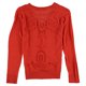 thumbnail image 2 of Suéter Cárdigan con Ojales en la Espalda Ralph Lauren Rojo Pequeño, 2 of 2