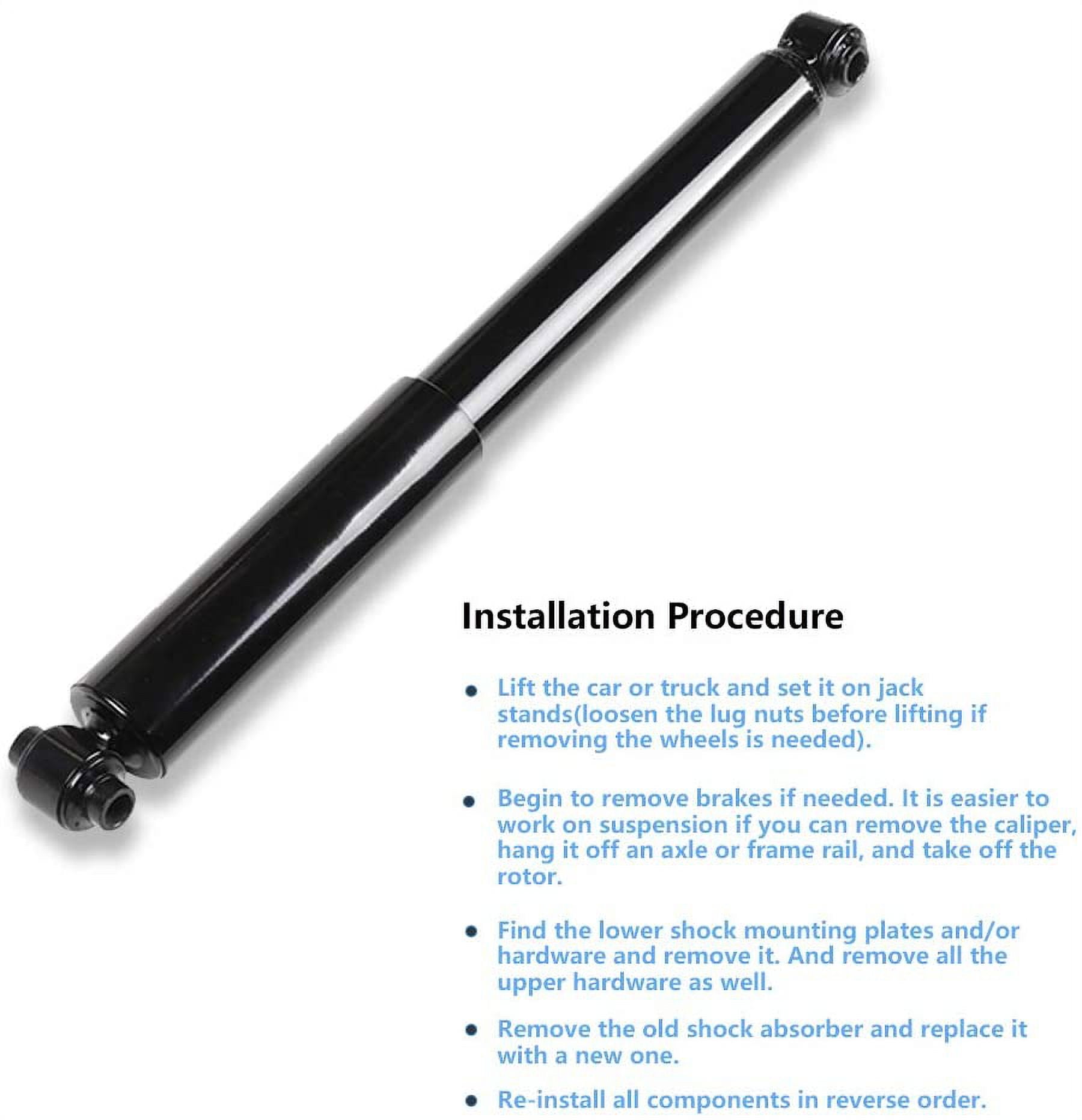 Shocks Struts,ECCPP Rear Shock Strut Absorbers Kits for 2003 2004 2005 2006 for Dodge Sprinter 3500,2003 2004 2005 2006 for Freightliner Sprinter 3500