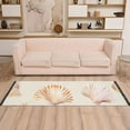 thumbnail image 2 of Yayeee Runner Rug for Bedroom 2'x6' Machine Washable Hallway Non Slip Mat, Pink Seashell, 2 of 8