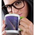 thumbnail image 2 of 3drose, France, Provence, Roussillon, Lavender, 15oz Two-tone Green Mug, 2 of 6