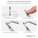 thumbnail image 5 of 20 Piezas Universal Stylus Pen Disco Transparente Pantalla Capacitiva LáPiz TáCtil Punta de Repuesto Dibujo Escritura Nib Cabezal de LáPiz, 5 of 5