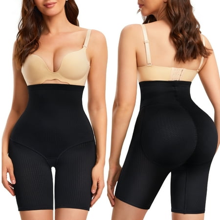 

MOLUTAN Shapewear for Women Padded Butt Lifter Panties High Waist Trainer Tummy Control Body Shaper Hip Enhancer Thigh Slim