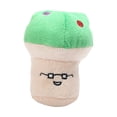 thumbnail image 1 of Juguetes de peluche para mascotas, setas shiitake, juguetes para morder, formas divertidas, juguetes de peluche para morder, 1 of 6