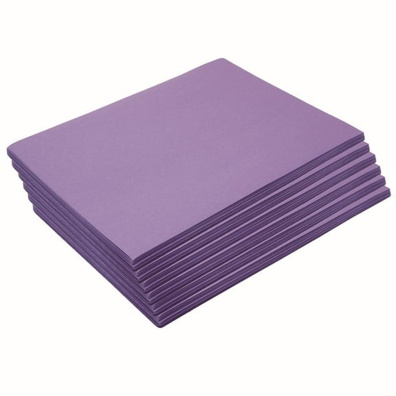 Colorations Heavyweight Violet Construction Paper - 9" x 12", 300 Sheets