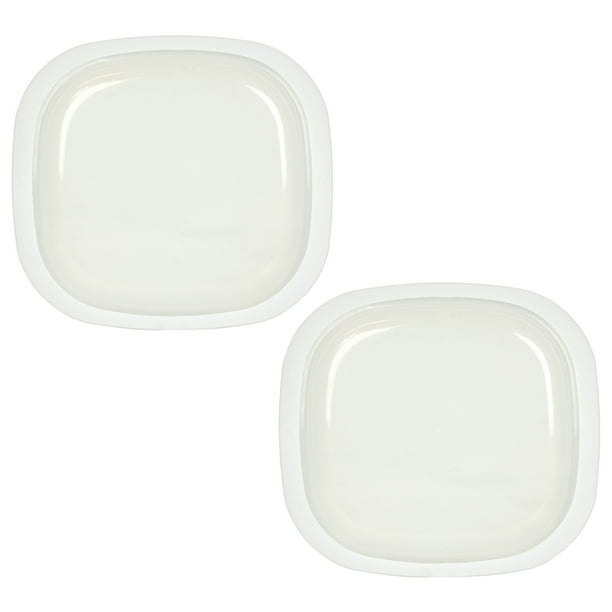 CorningWare Replacement Lid 680PC Square French White Plastic Lid (2