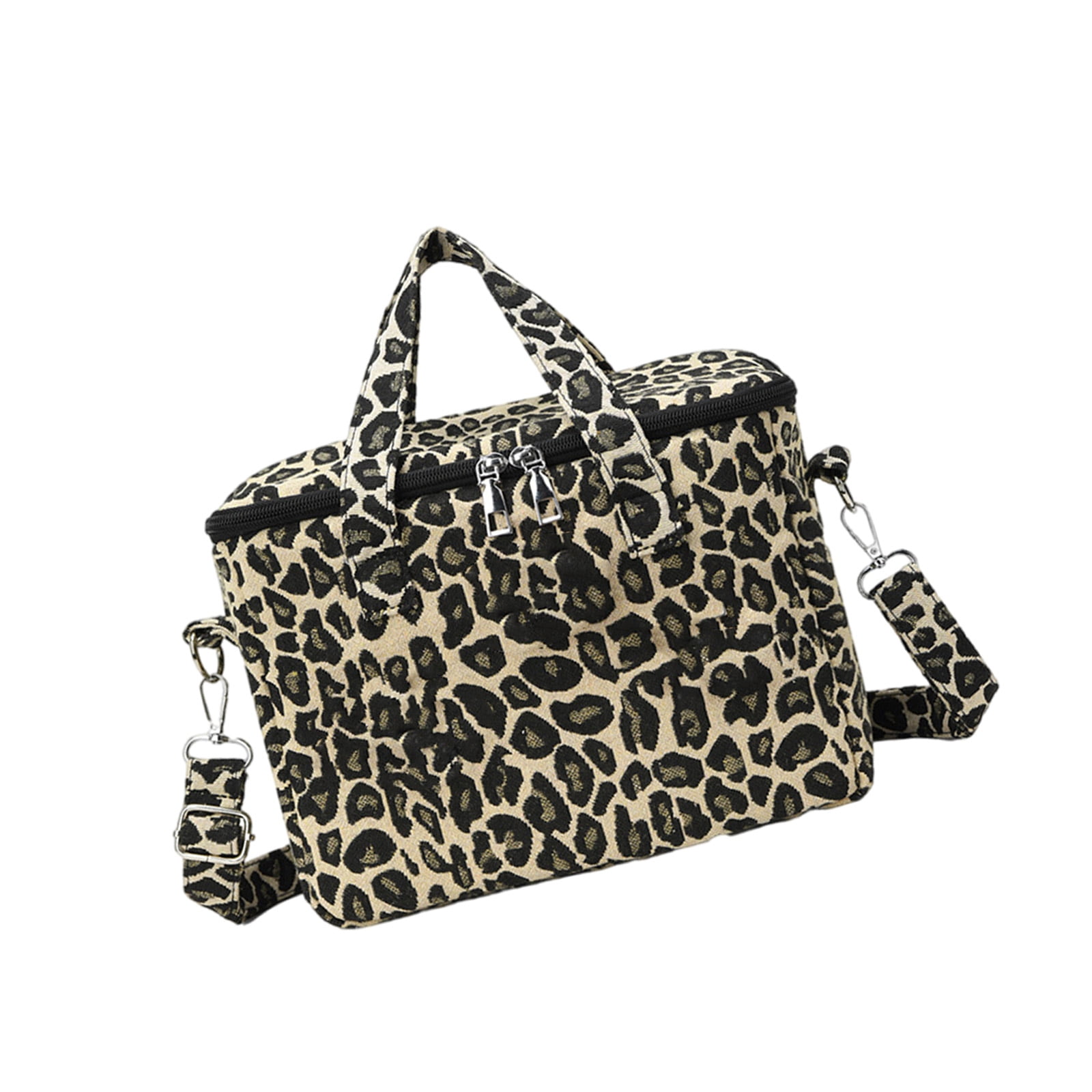 Multipurpose Strollers Accessory with Adjustable Straps Trend Leopards Patterns Strollers Organizers for Easy Organization