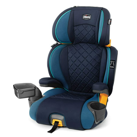 Chicco KidFit Zip Plus 2-in-1 Belt Positioning Booster Car Seat - Seascape, Blue